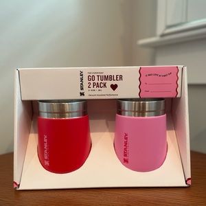 Stanley 2pk 10 oz Stainless Steel Everyday Go Tumblers Target Red/Cotton Candy